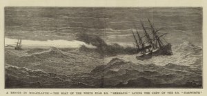 Pelastus Keski-Atlantilla, White Starin SS-germaanilainen vene pelastaa SS Harworthin miehistön